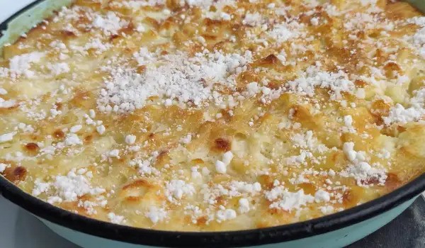 Сладки макарони на фурна с орехи